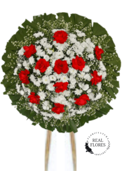 5149 Coroa de flores Iluminada