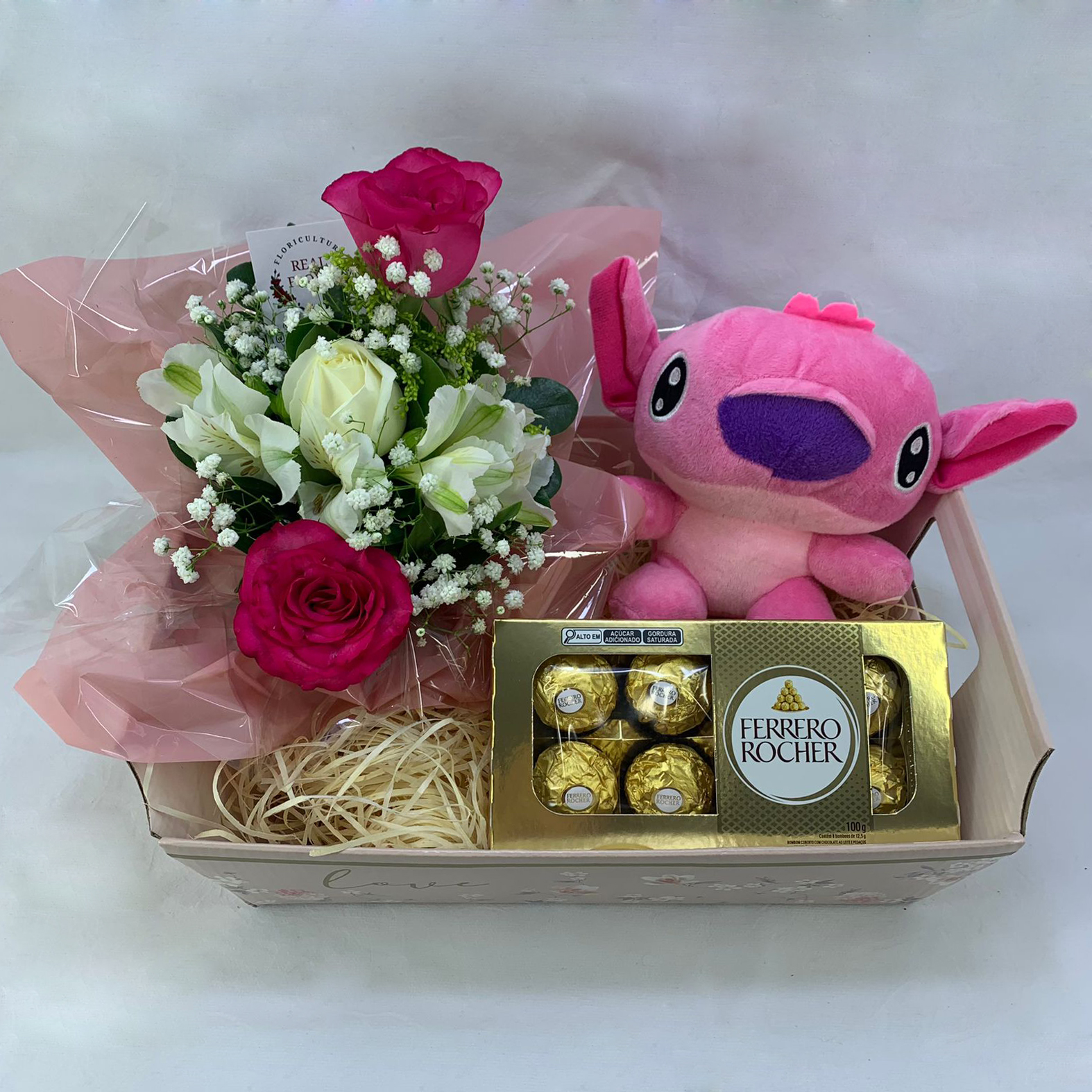 6973 Cesta Stitch Rosa