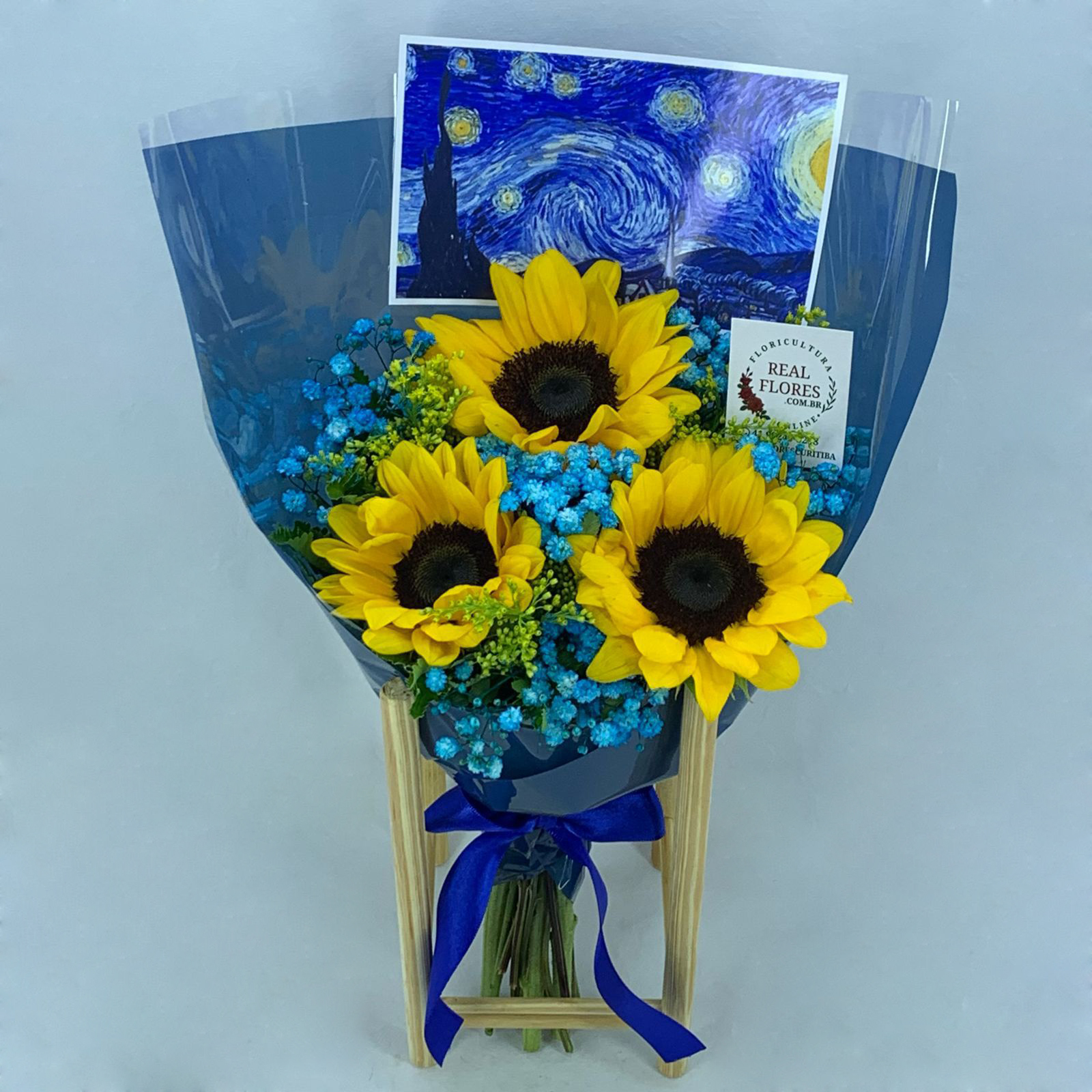 7093 Mini Girassóis de Van Gogh